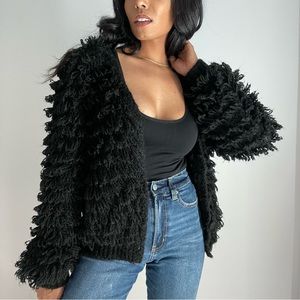 Vintage Large Loop Cardigan